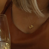 Farfalle Necklace | Gold