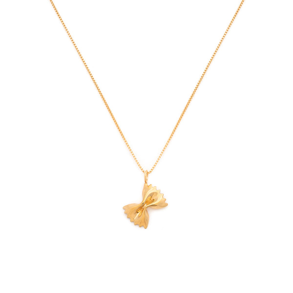 Farfalle Necklace | Gold