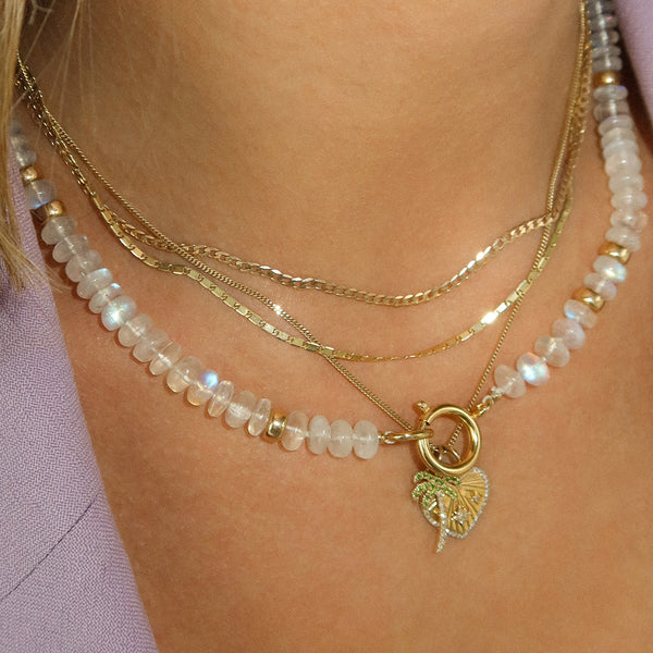Gemstone Necklace | Moonstone