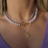Gemstone Necklace | Lilac Opal