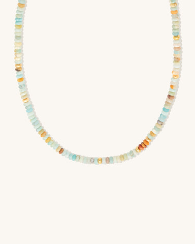 Peruvian Opal Gemstone Necklace