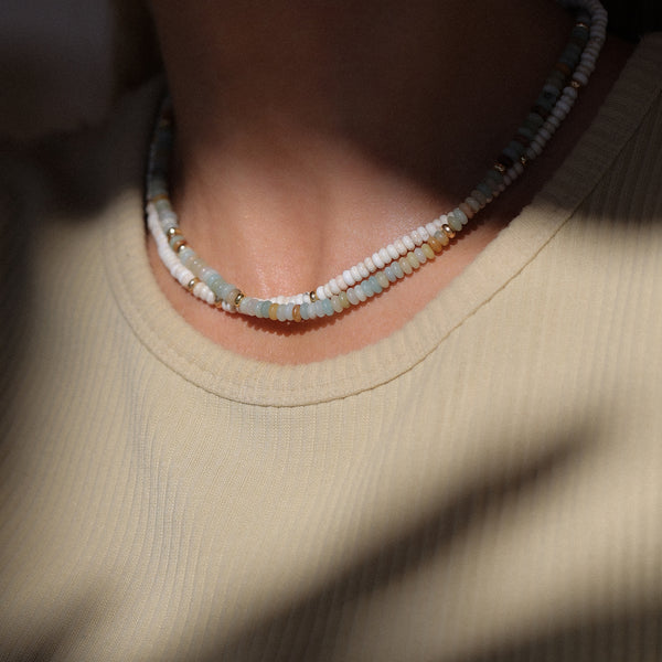 Gemstone Necklace | Peruvian Opal