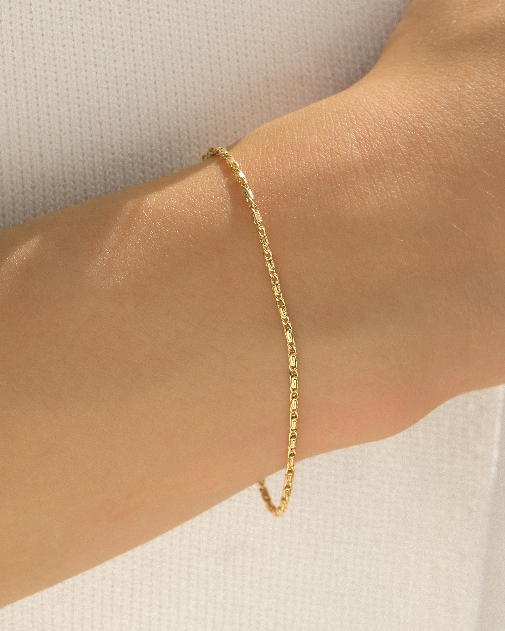 Golden Line Bracelet