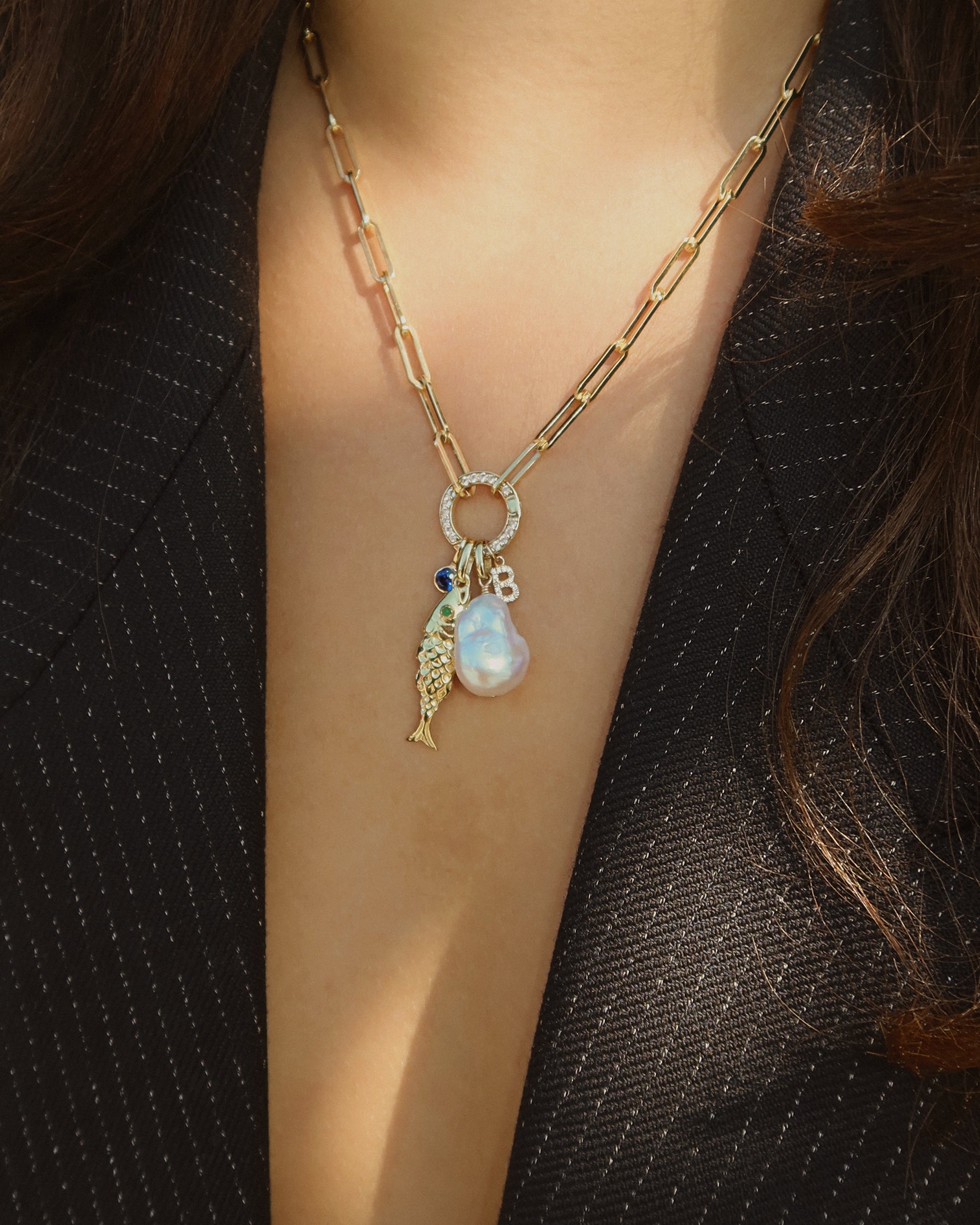 Hailey Charm Necklace