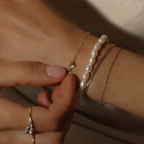 Heart Connector Bracelet