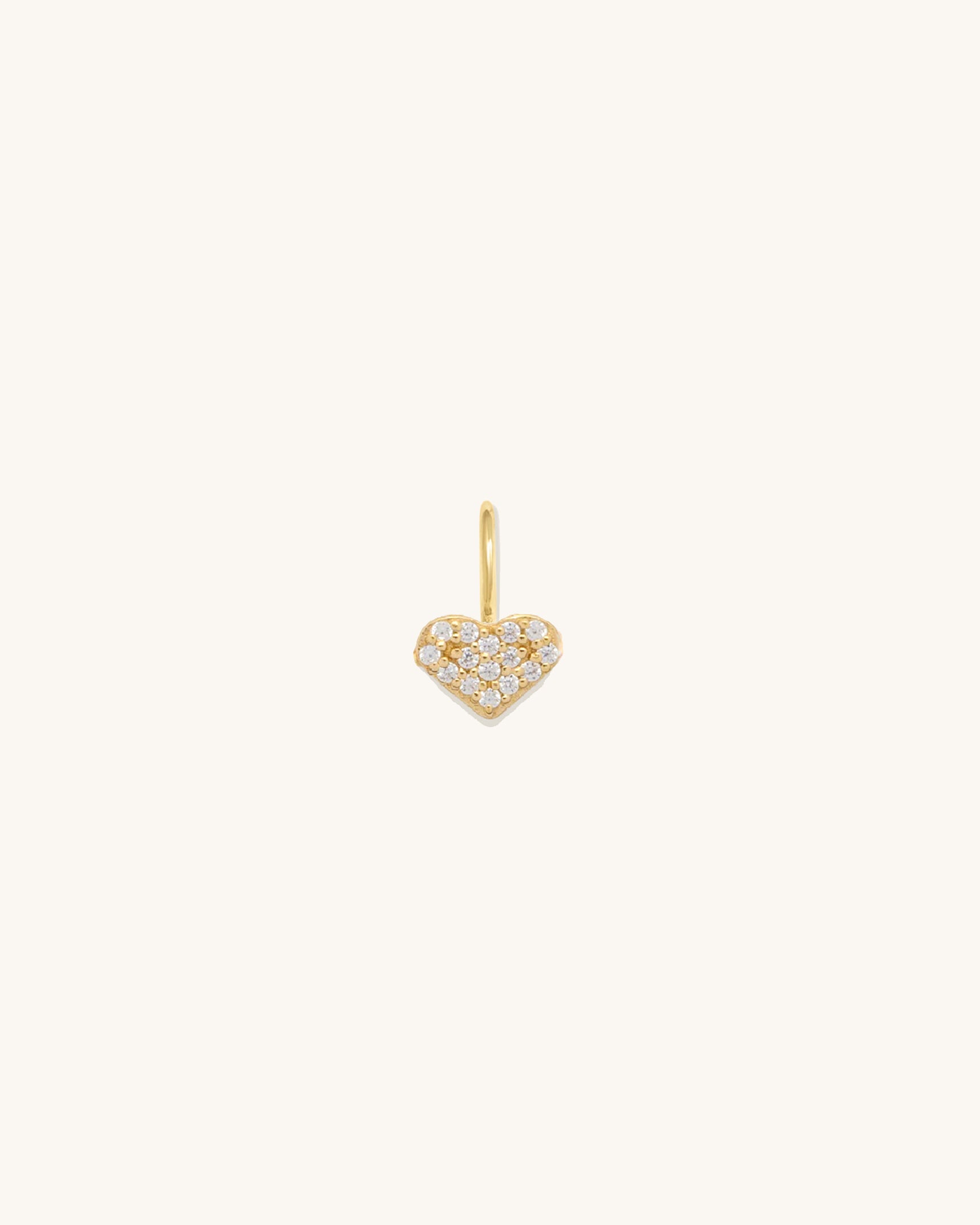 Heart Pavé  Pendant