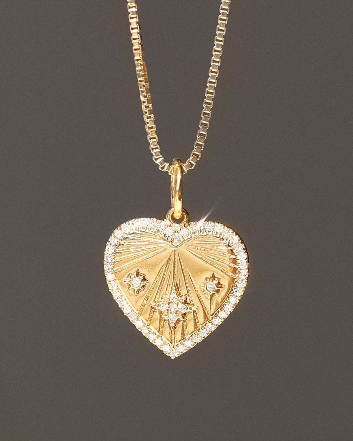 Heart-Ray Pendant