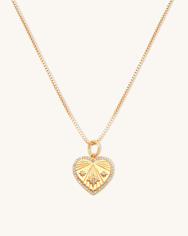 Heart-Ray Necklace