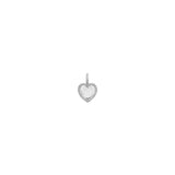 Heart Rope Pendant | Silver