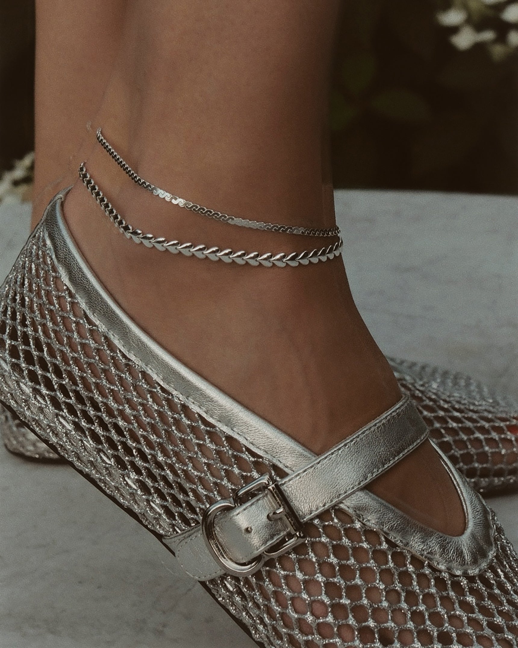 Serpentine Chain Anklet
