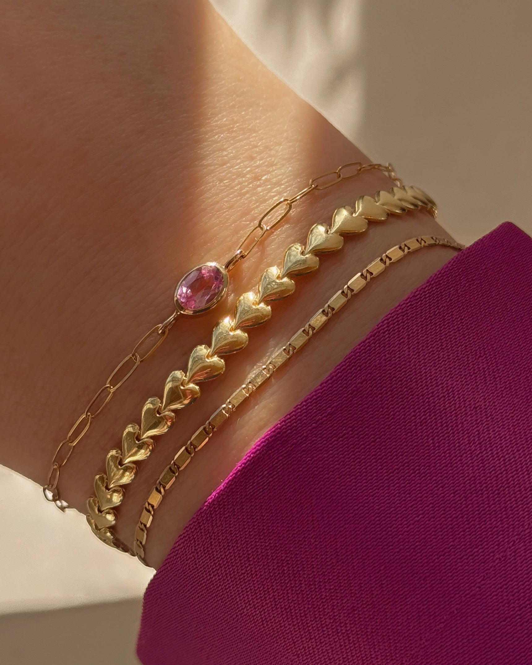 Herringheart Chain Bracelet