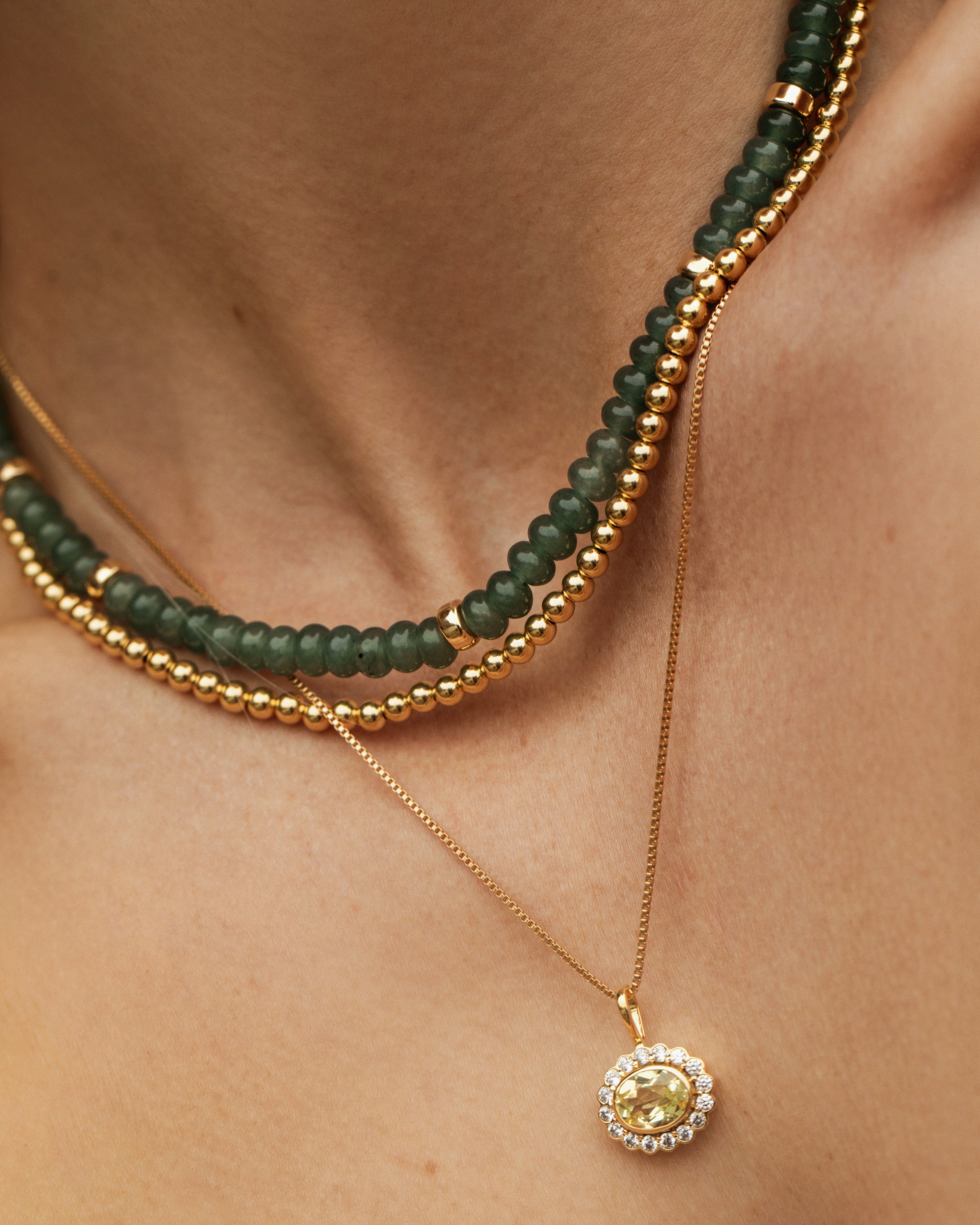 Flat Drawn Cable Chain Necklace