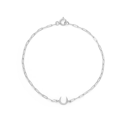 Horseshoe Bracelet | Silver