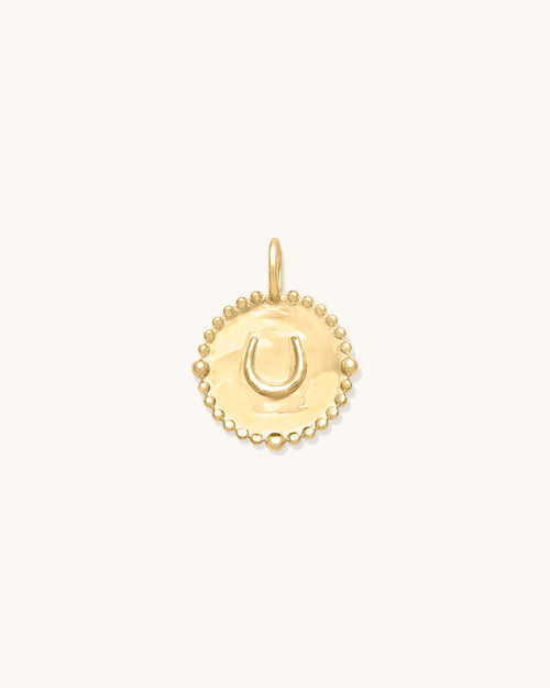 Horseshoe Coin Pendant