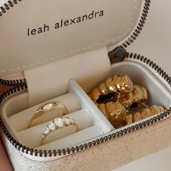 Jewelry Box Mini | Linen