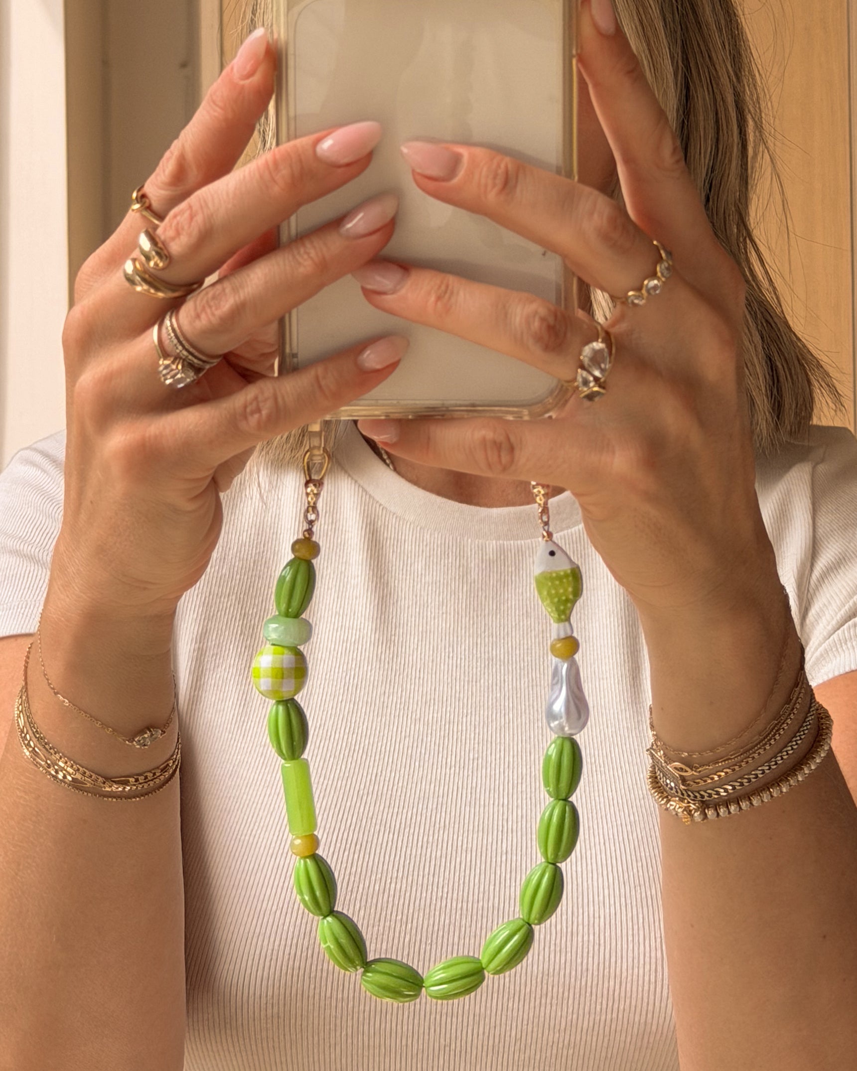 Kauai Green Phone Wristlet