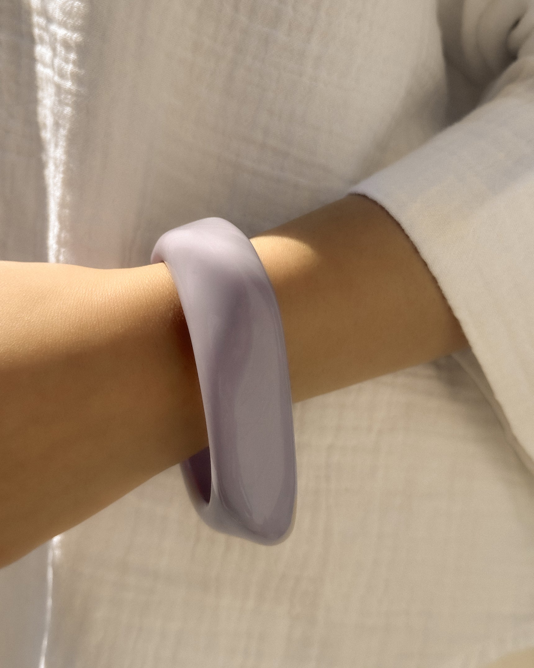Lavender Resin Bangle