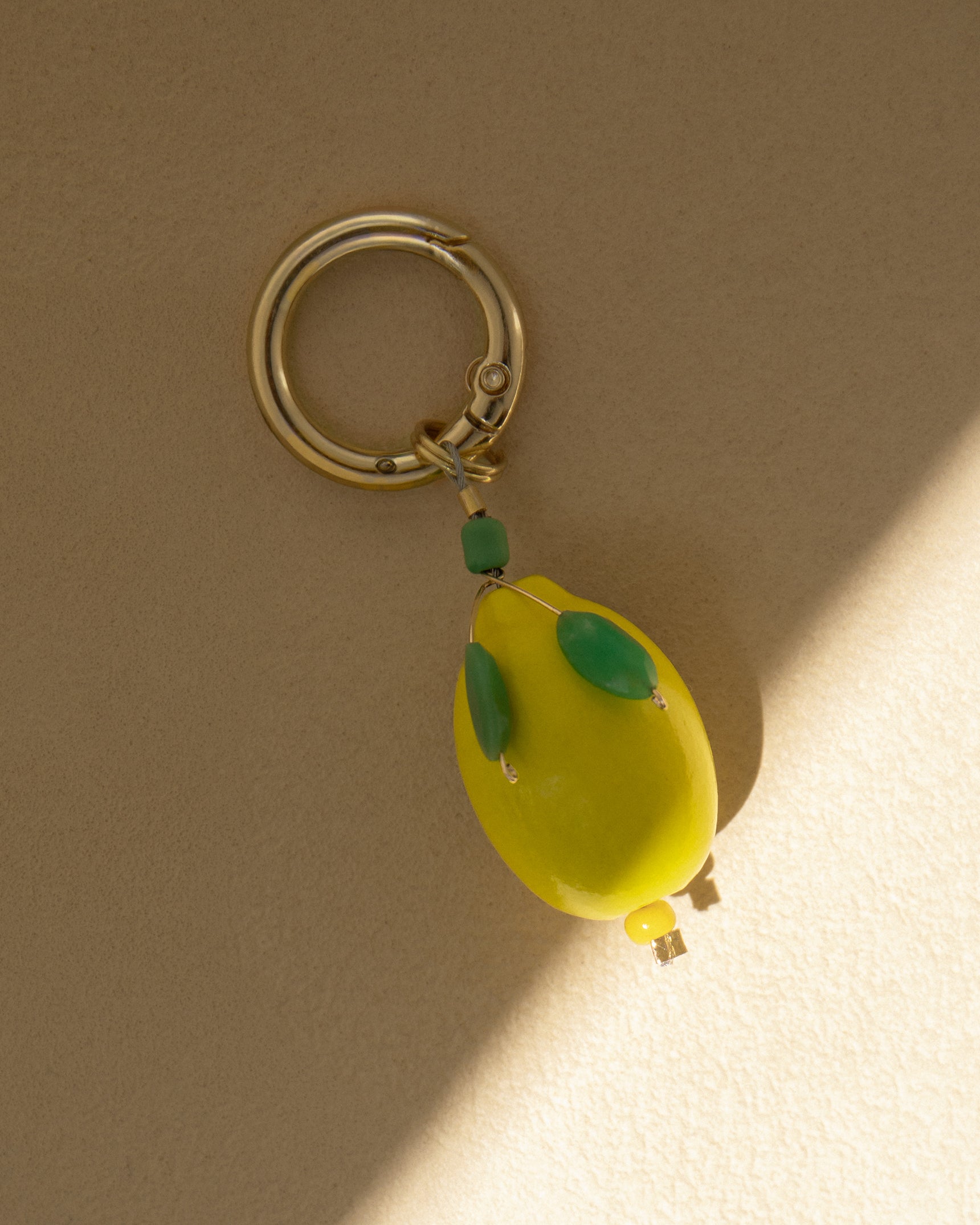 Lemon Drop Bag Charm