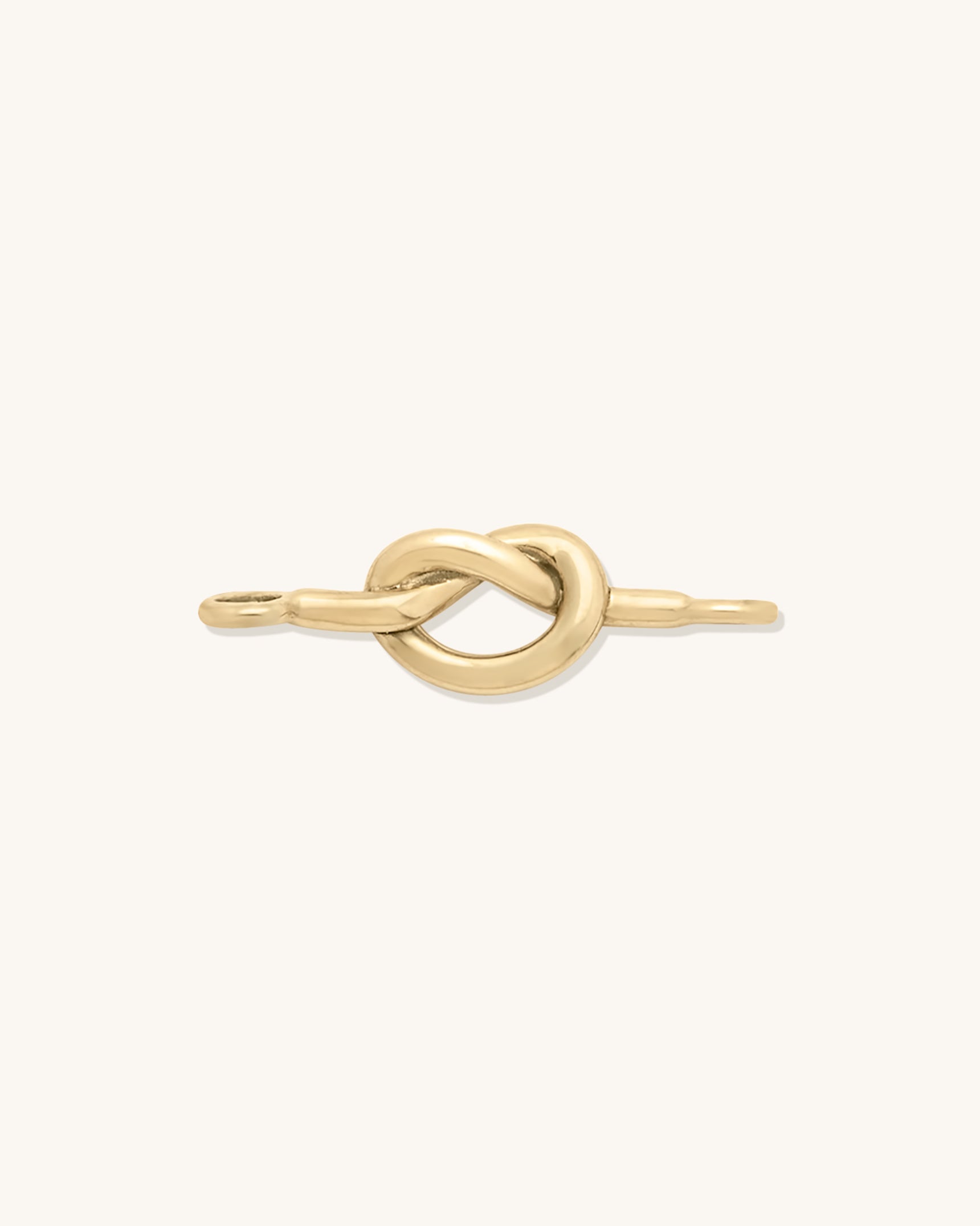 Love Me Knot Solid Gold Connector