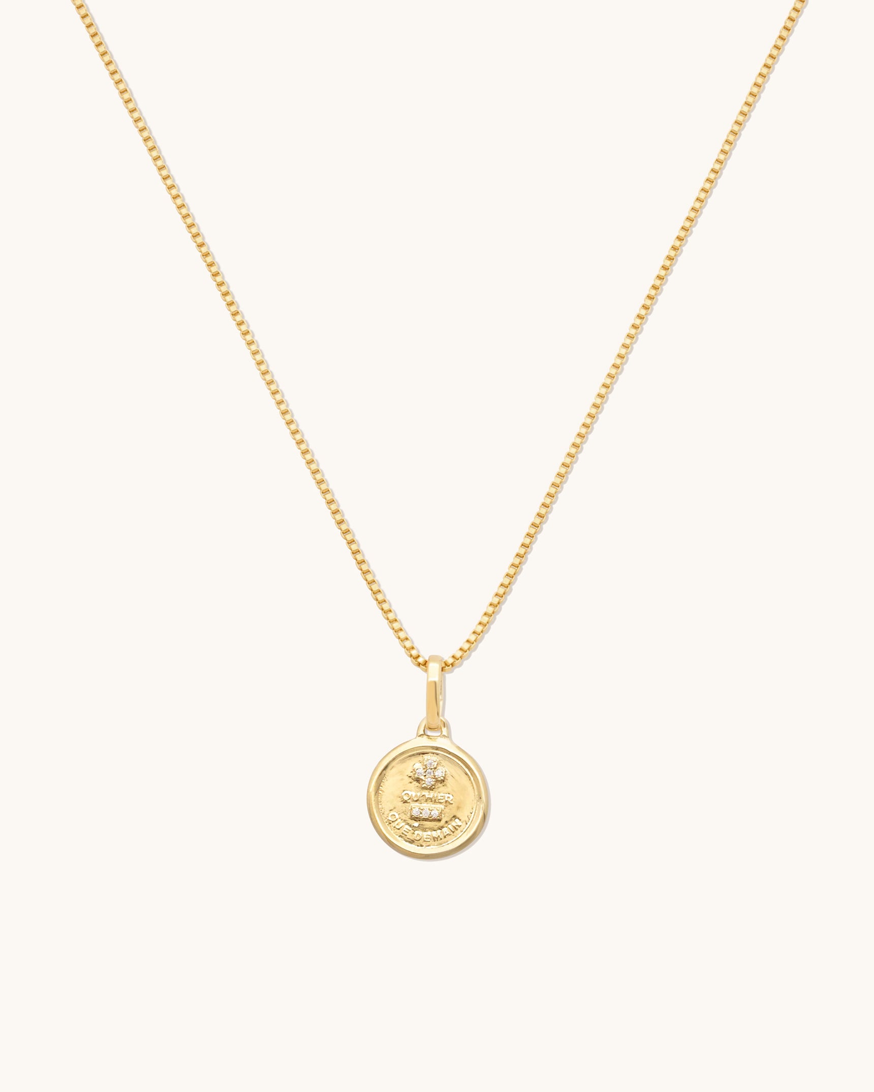 Love Token Pendant Round