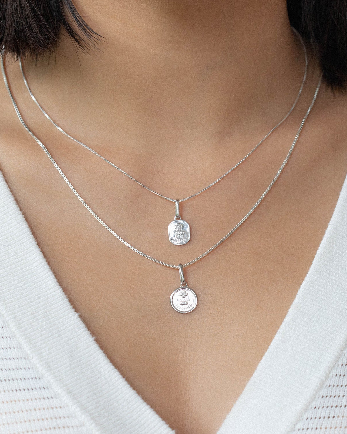 Love Token Pendant Round