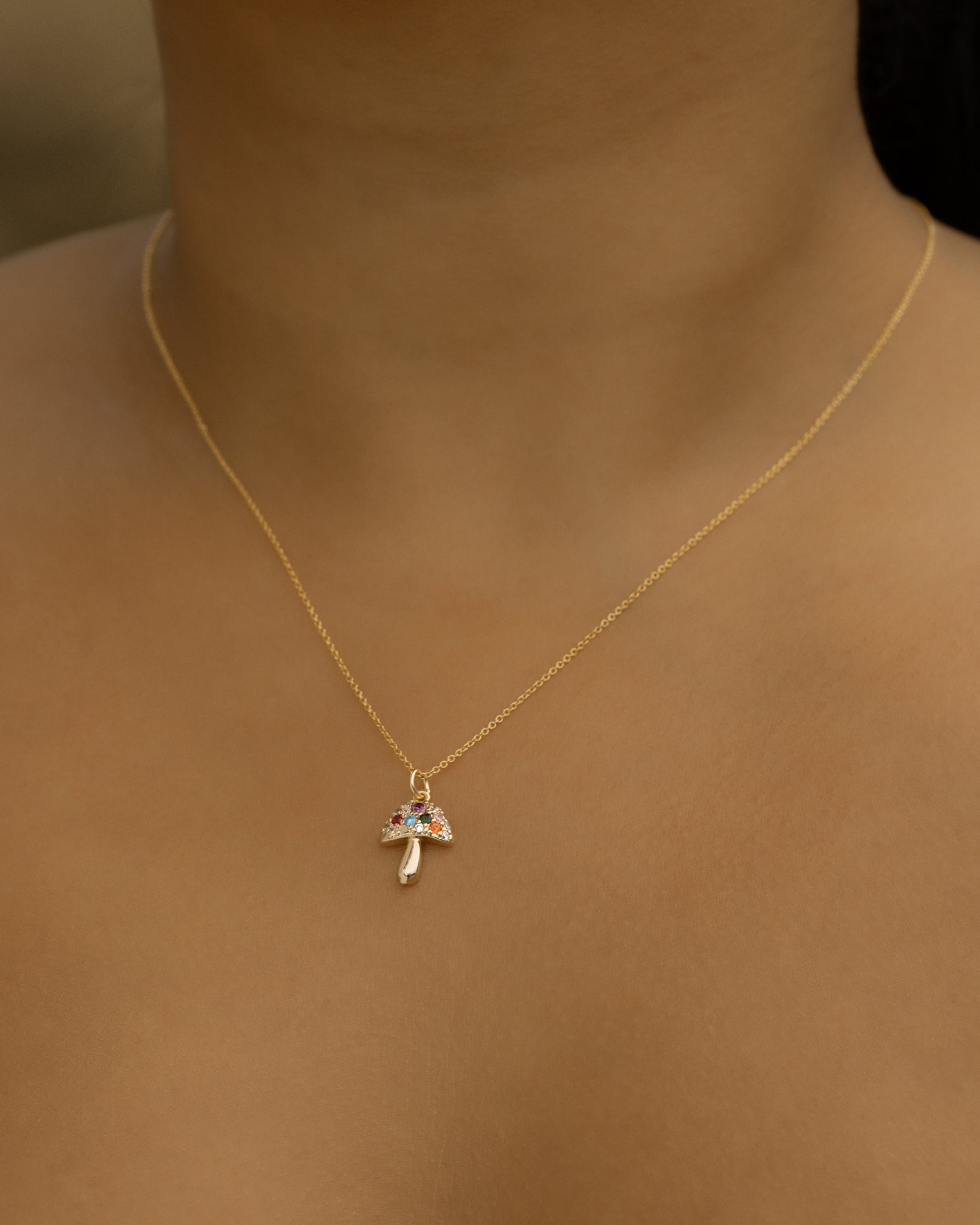 Magic Mushroom Necklace