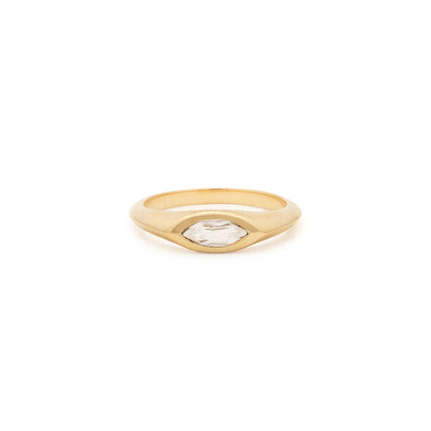 Marquise Signet Ring