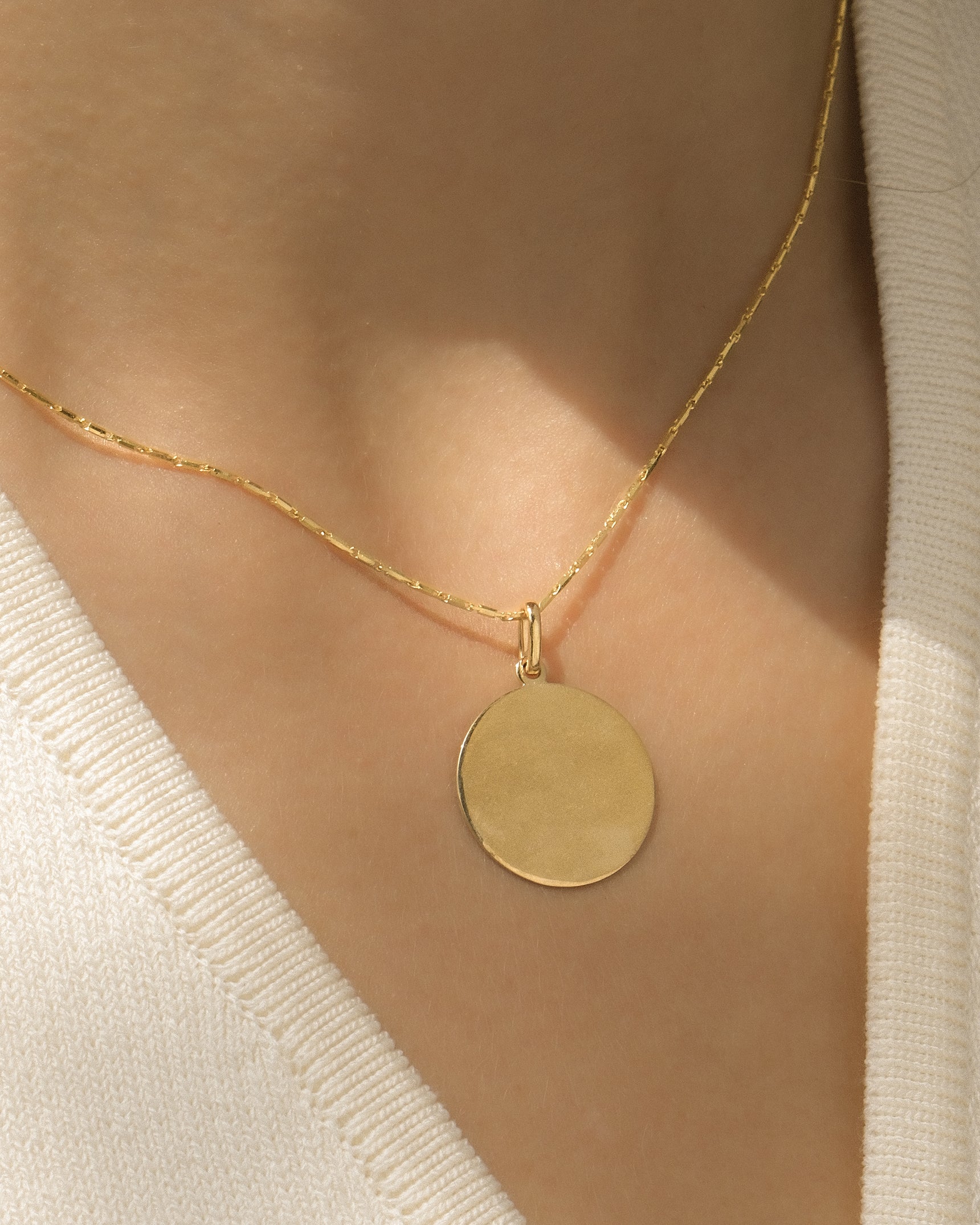 Monogram 14K Necklace