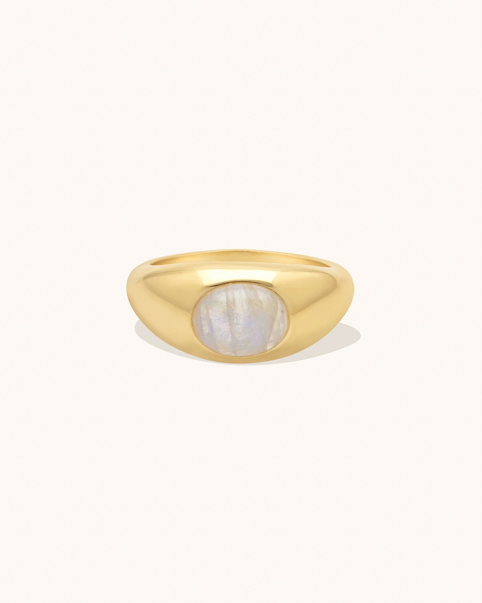 Moonstone Dome Ring