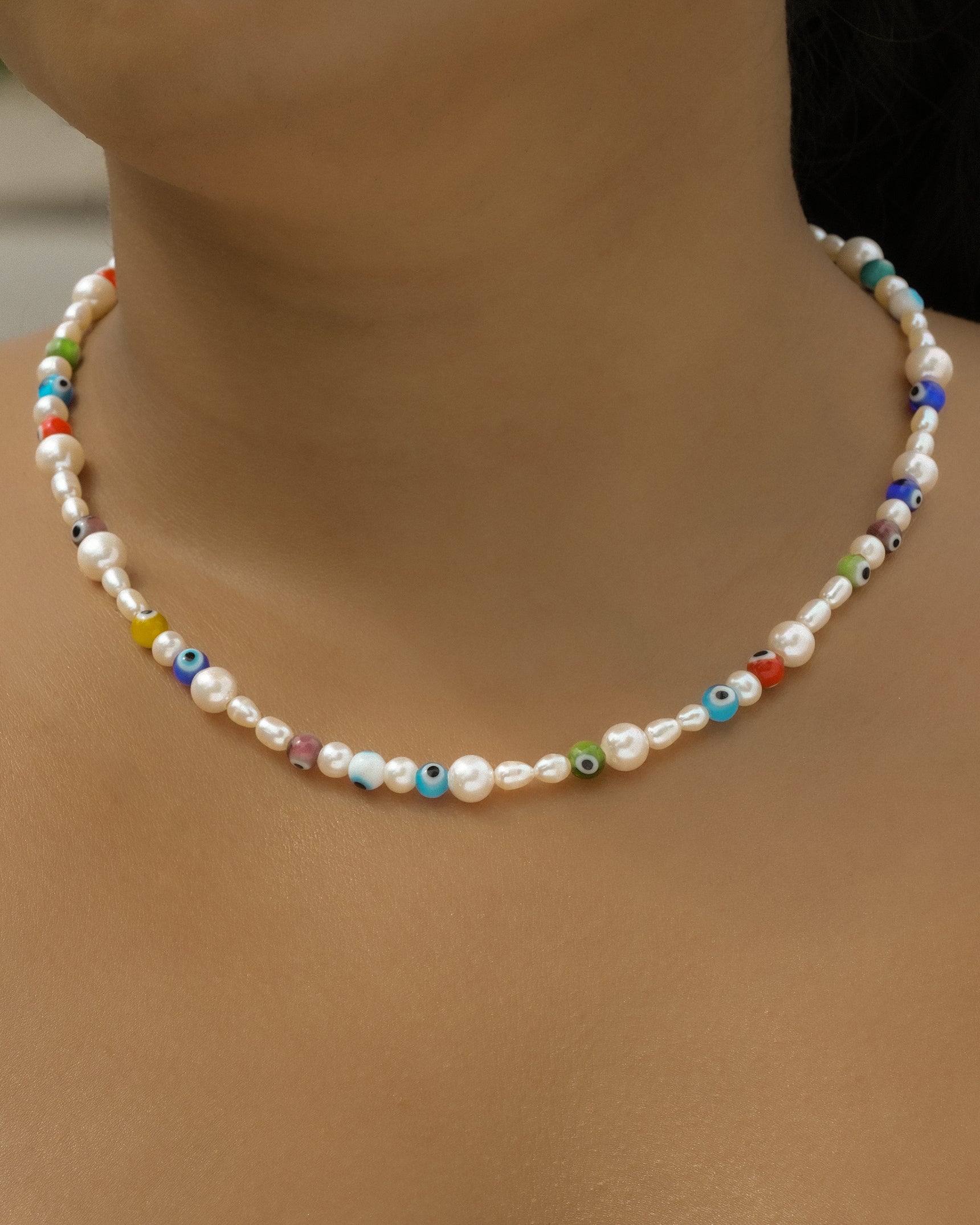 Nazar Pearl Necklace