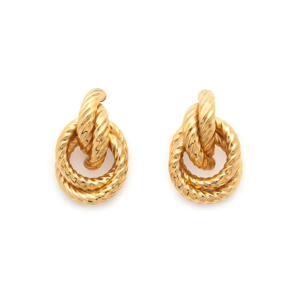 Nodo Earrings | Gold