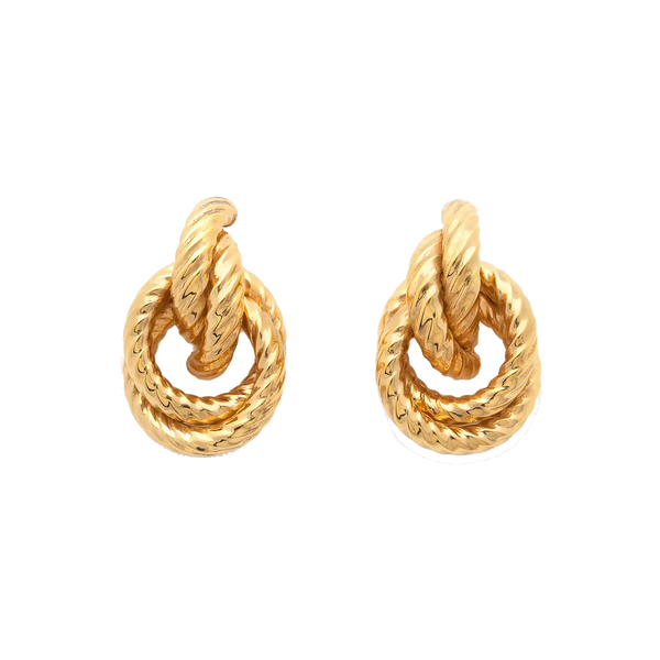 Nodo Earrings | Gold