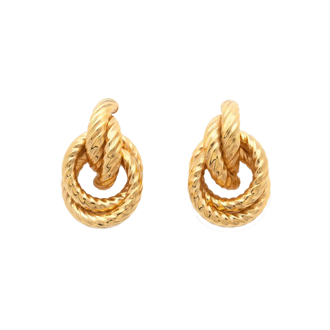 Nodo Earrings | Gold