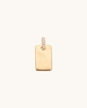 Note Pavé Pendant