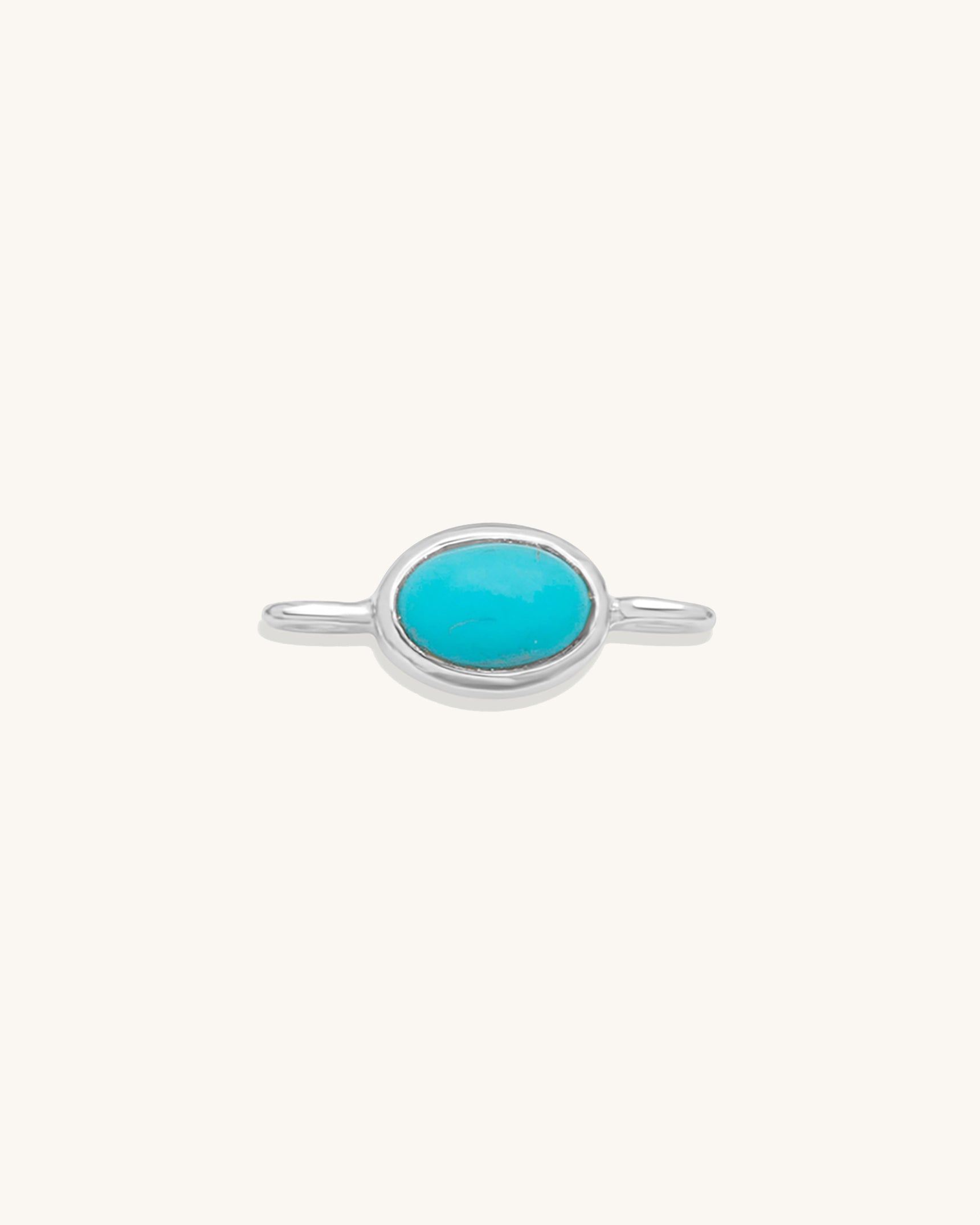 Oval Gemstone Connector
