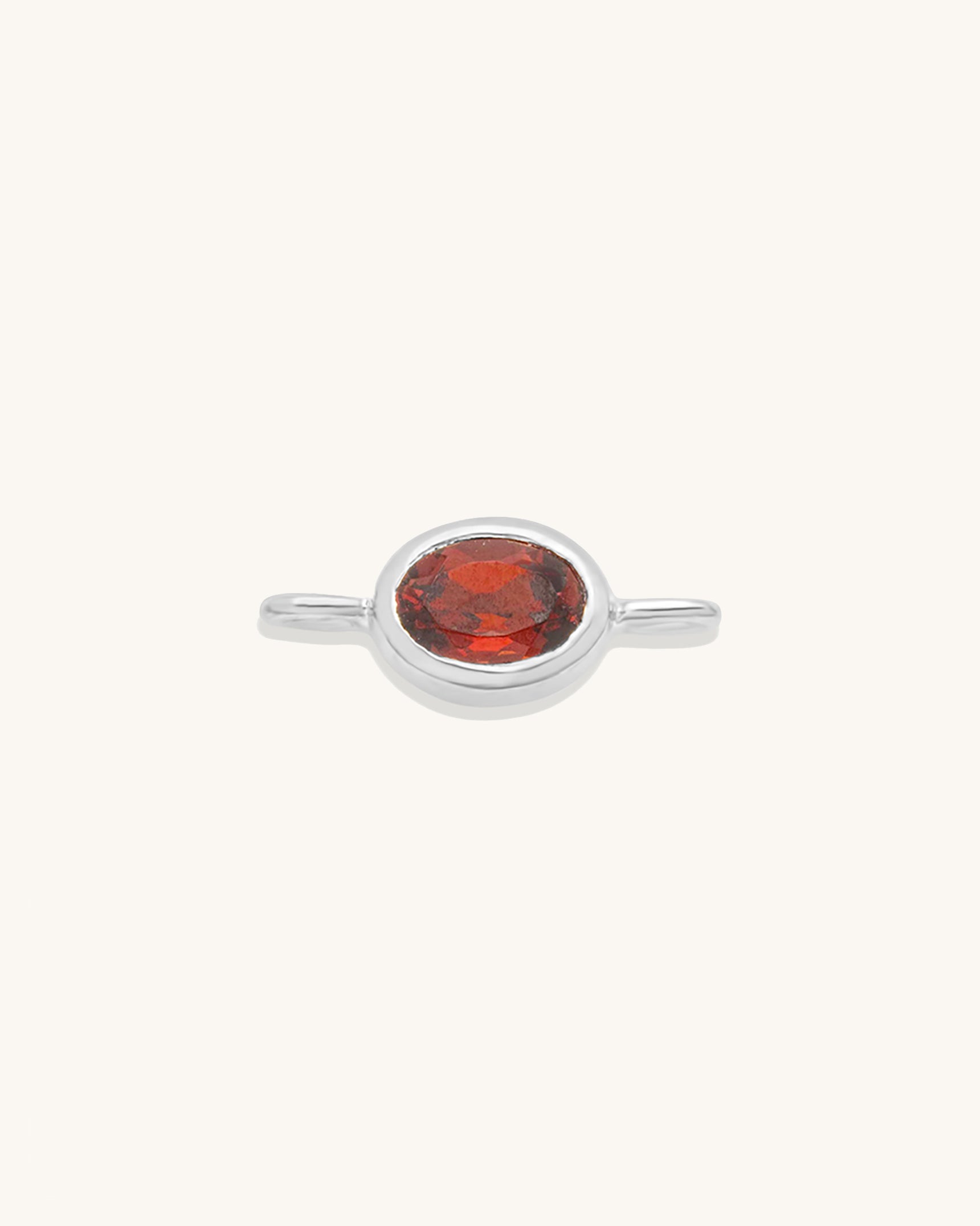 Oval Gemstone Connector