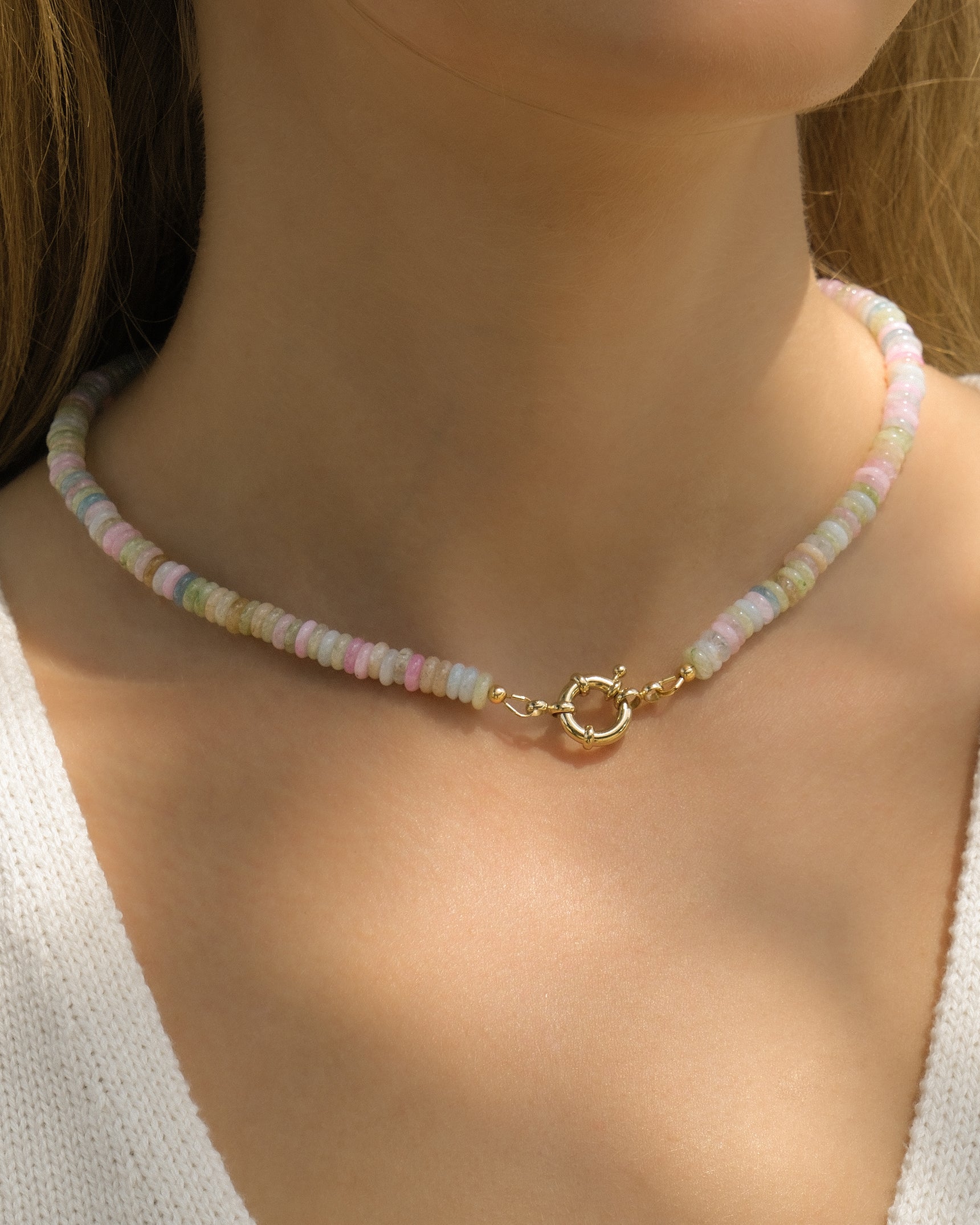 Pastel Dream Gemstone Necklace