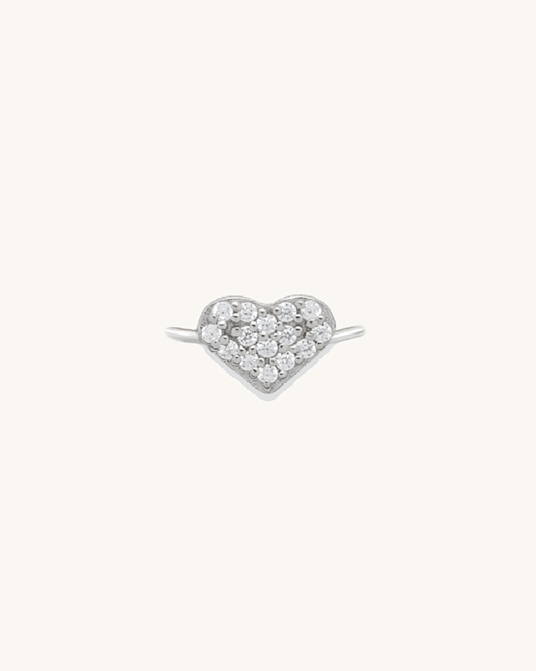 Heart Pave Connector