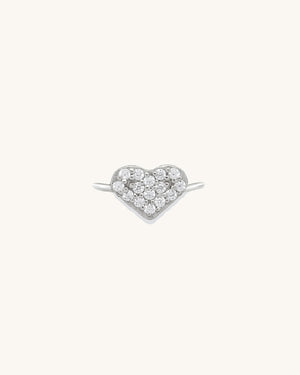 Heart Pave Connector