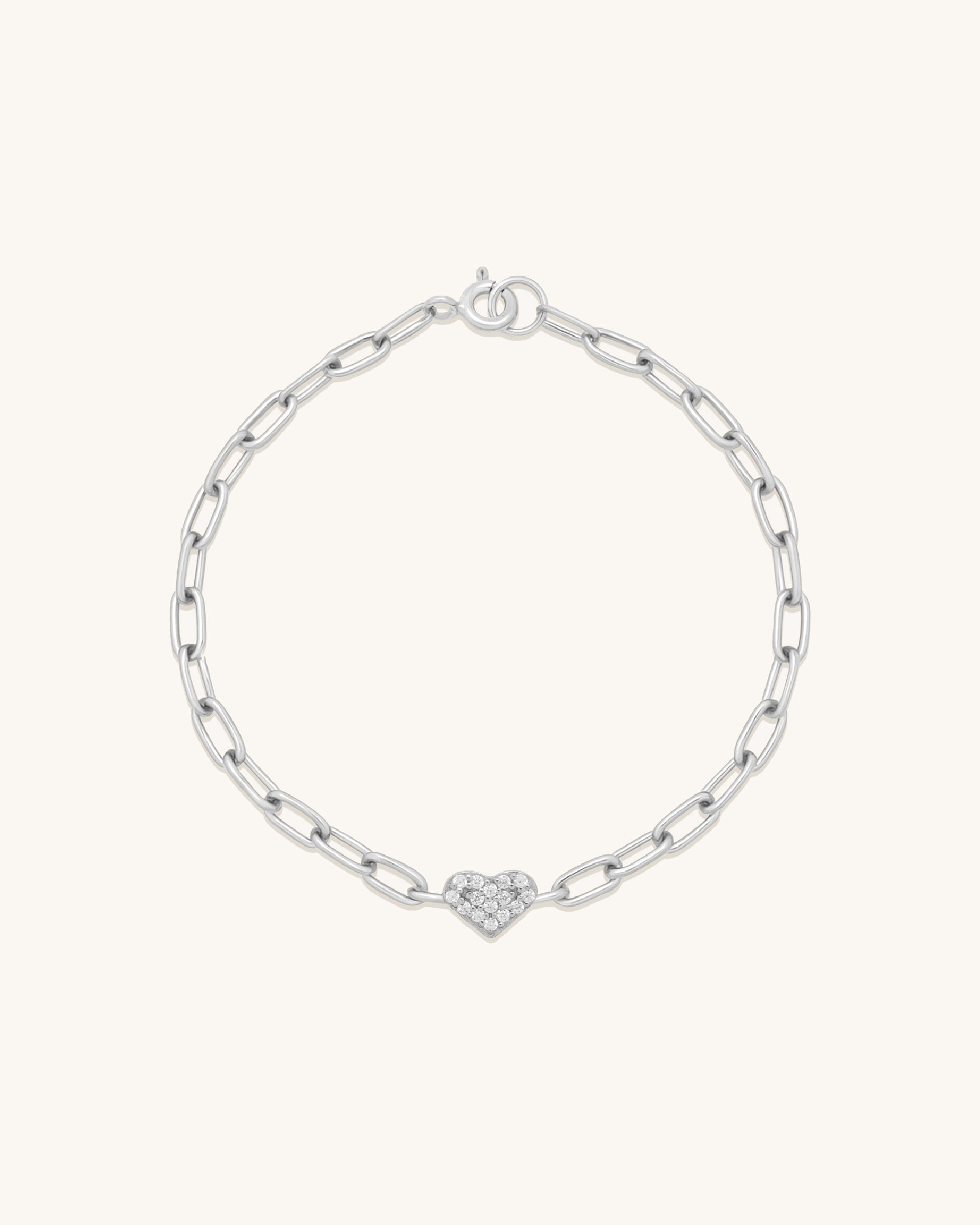 Heart Pavé Bracelet