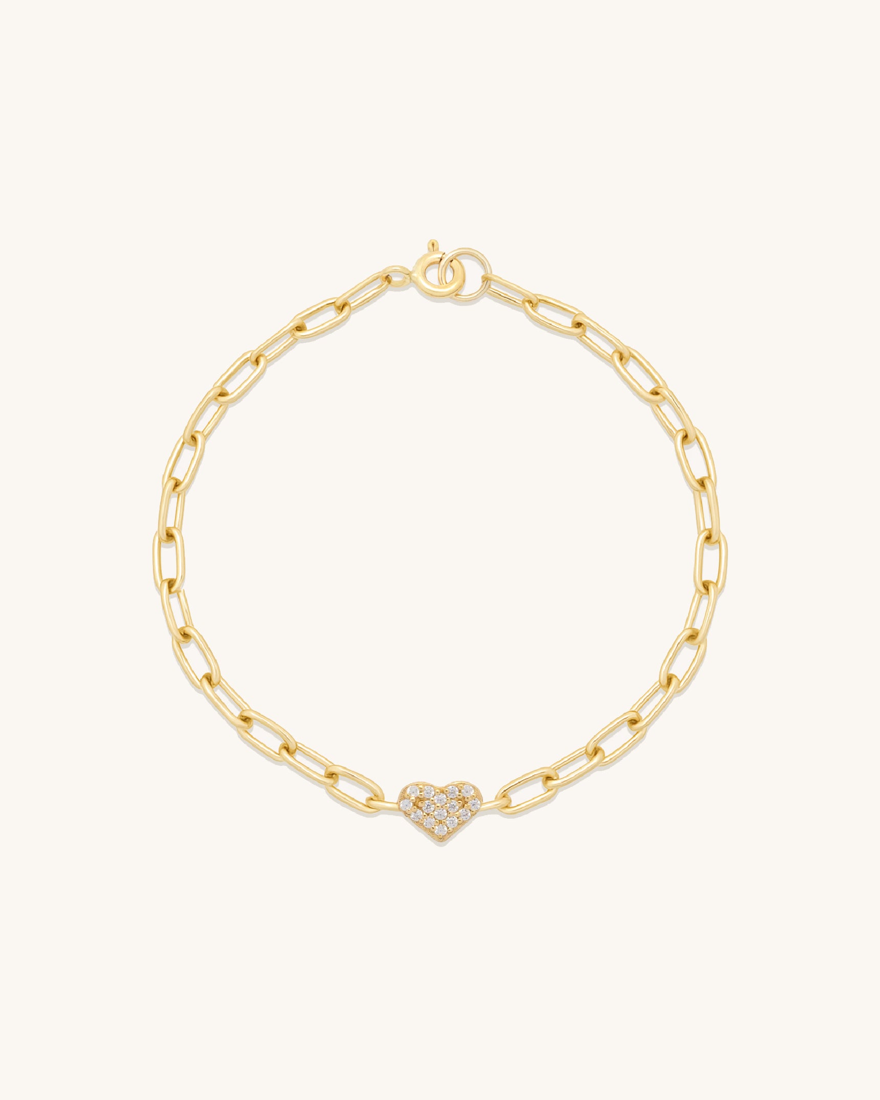 Heart Pavé Bracelet
