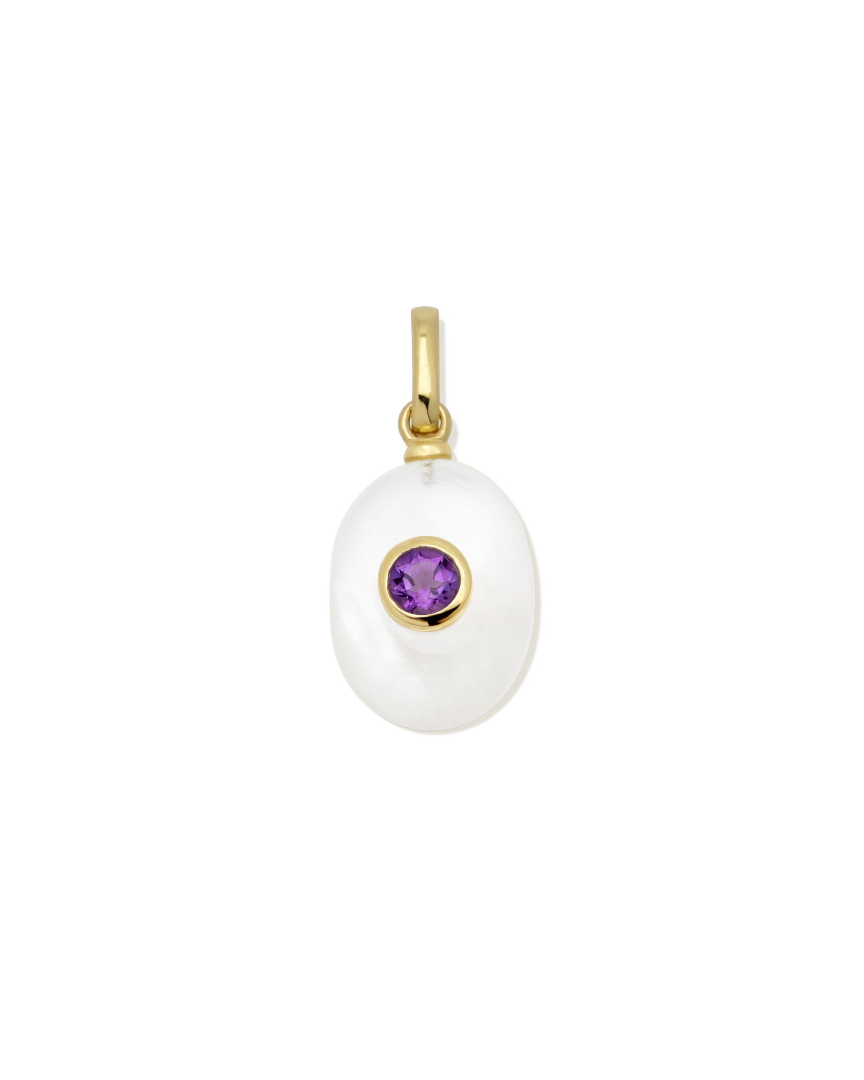 Pearlescent Birthstone Pendant