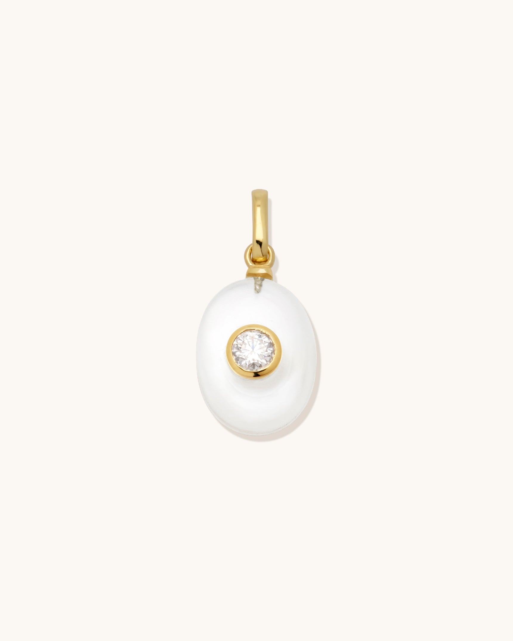 Pearlescent Birthstone Pendant
