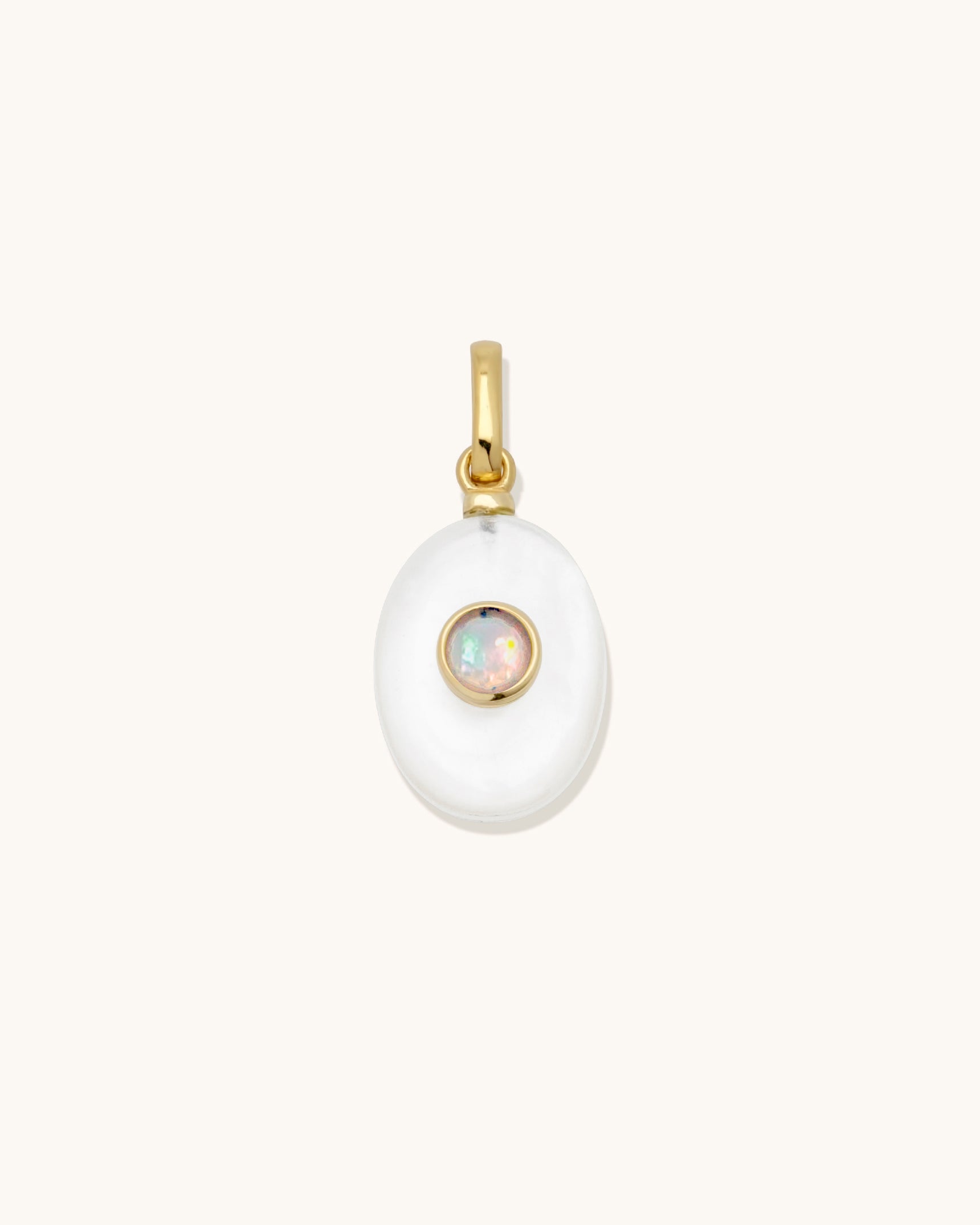 Pearlescent Birthstone Pendant
