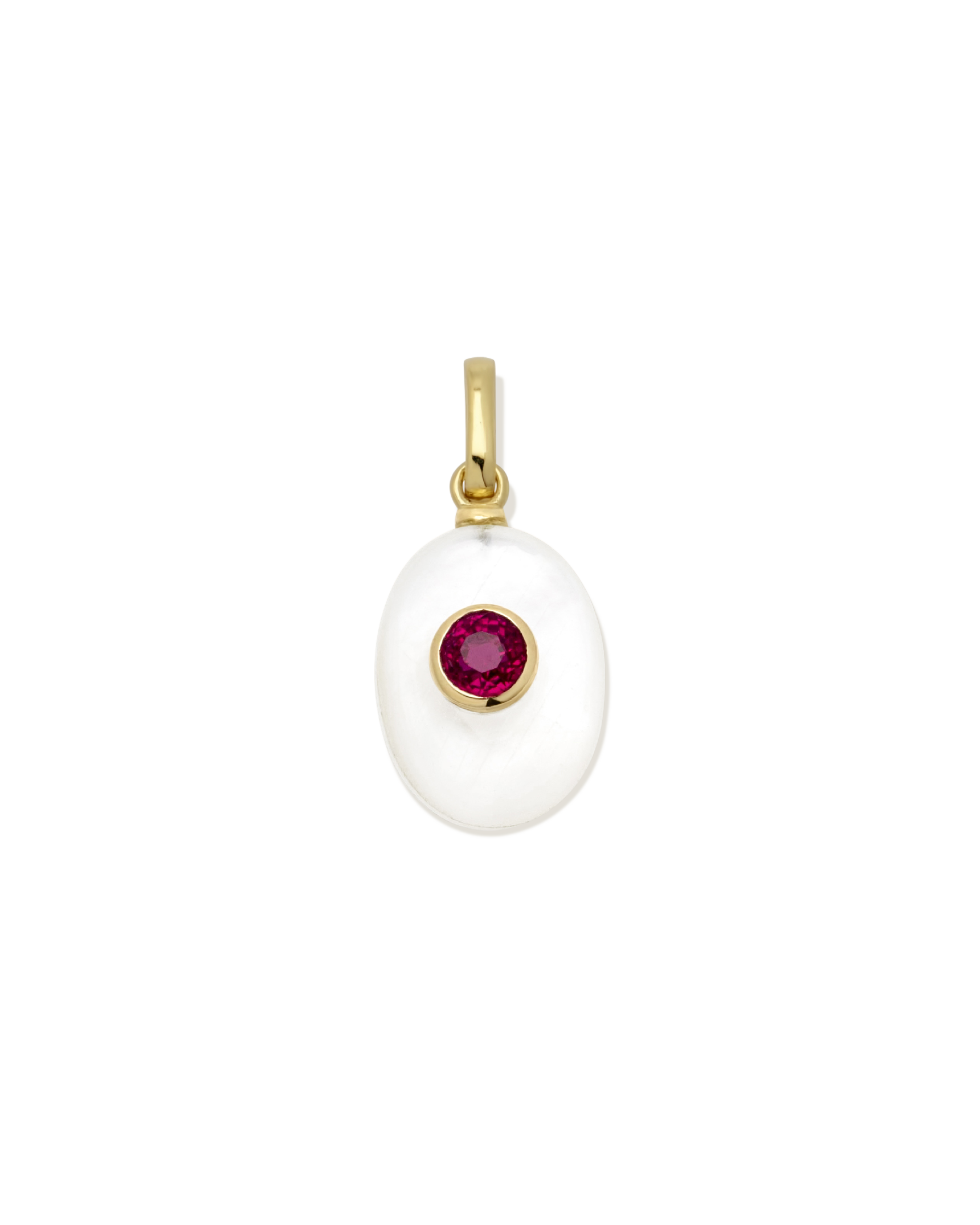 Pearlescent Birthstone Pendant