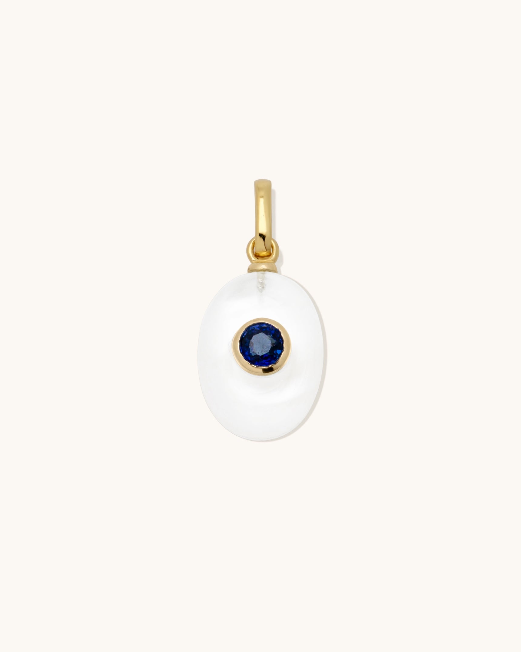 Pearlescent Birthstone Pendant