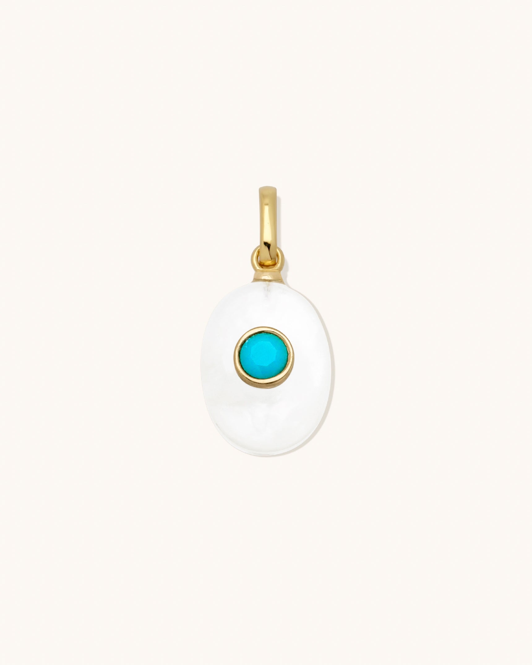 Pearlescent Birthstone Pendant