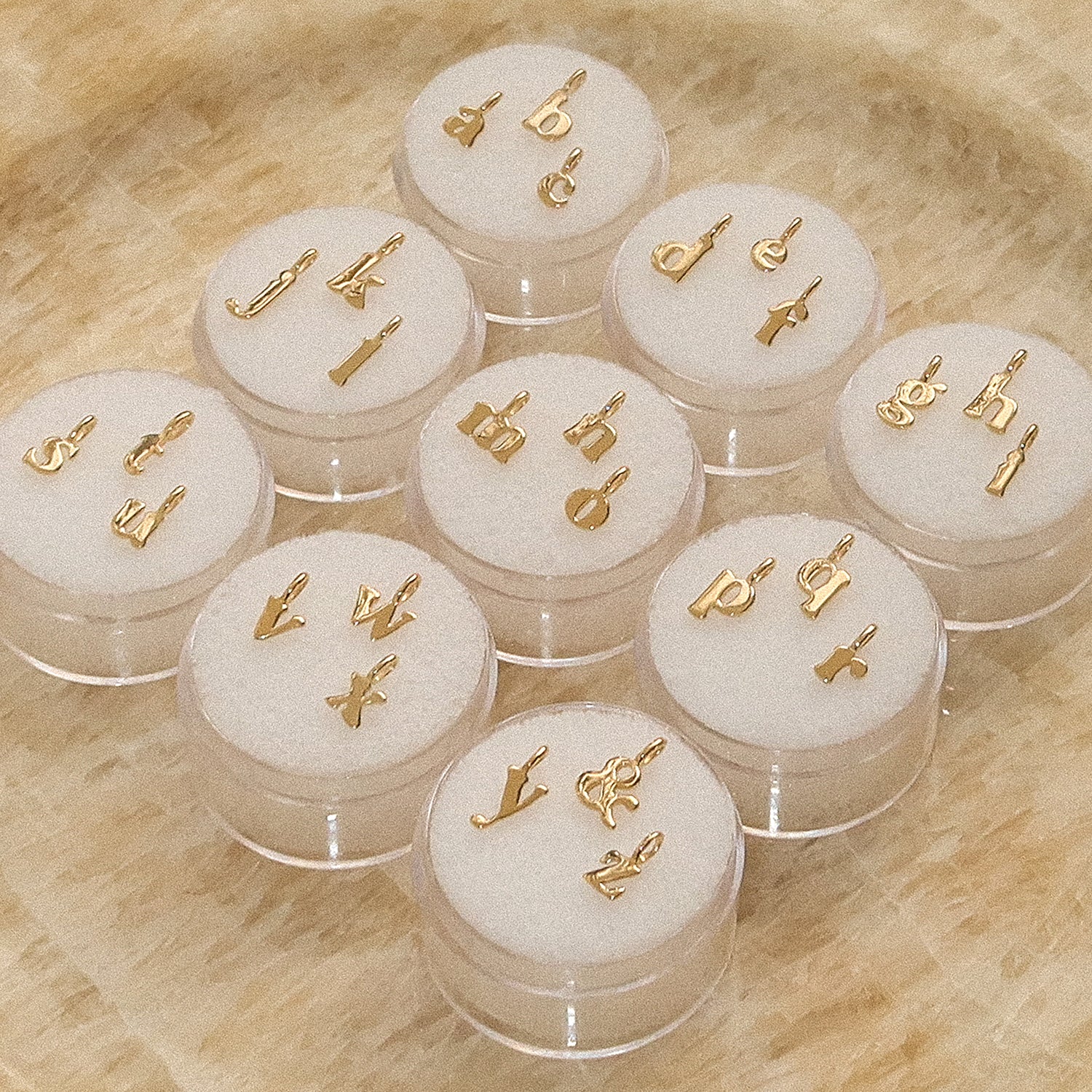 Petite Letter Charms