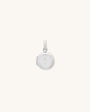 Petite Round Diamond Locket