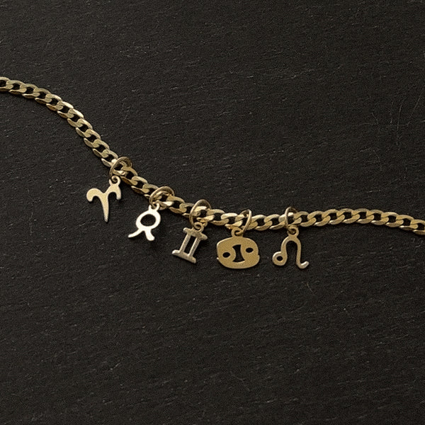 Petite Zodiac Charms | Solid 10k Gold